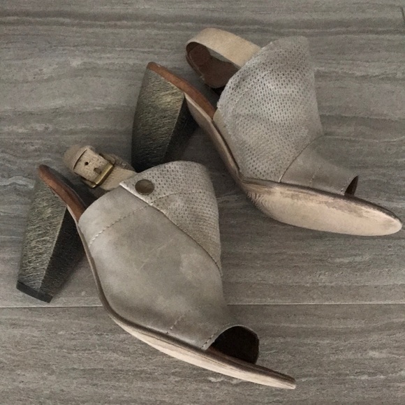 Miz Mooz Soft Leather Heeled Sandal - Picture 3 of 7